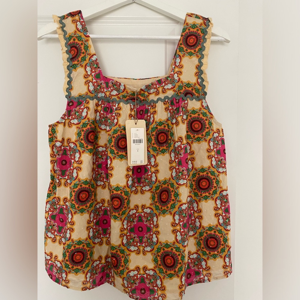 NWT Printed Anthology Top